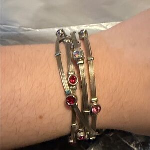 Y2K wire bangle bracelets